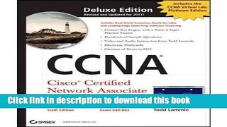 Ebook [(CCNA: Cisco Certified Network Associate Deluxe Study Guide )] [Author: Todd Lammle]