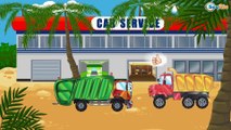 Emergency Kids Cartoons - The Fire Trucks with Police Car. Cartoon for children with Racing Cars