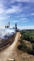 Incendie dans un entrepôt à Tarascon