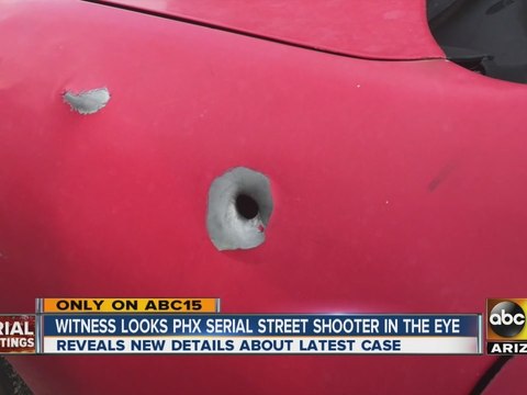 Witness come forward in the Phoenix serial shooter case