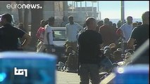 Hunderte Migranten demonstrieren an französisch-italienischer Grenze