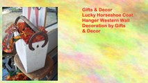 Gifts & Decor Lucky Horseshoe Coat Hanger Western