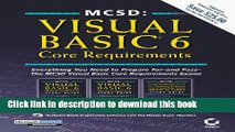 Books MCSD: Visual Basic 6 Core Requirements Full Download