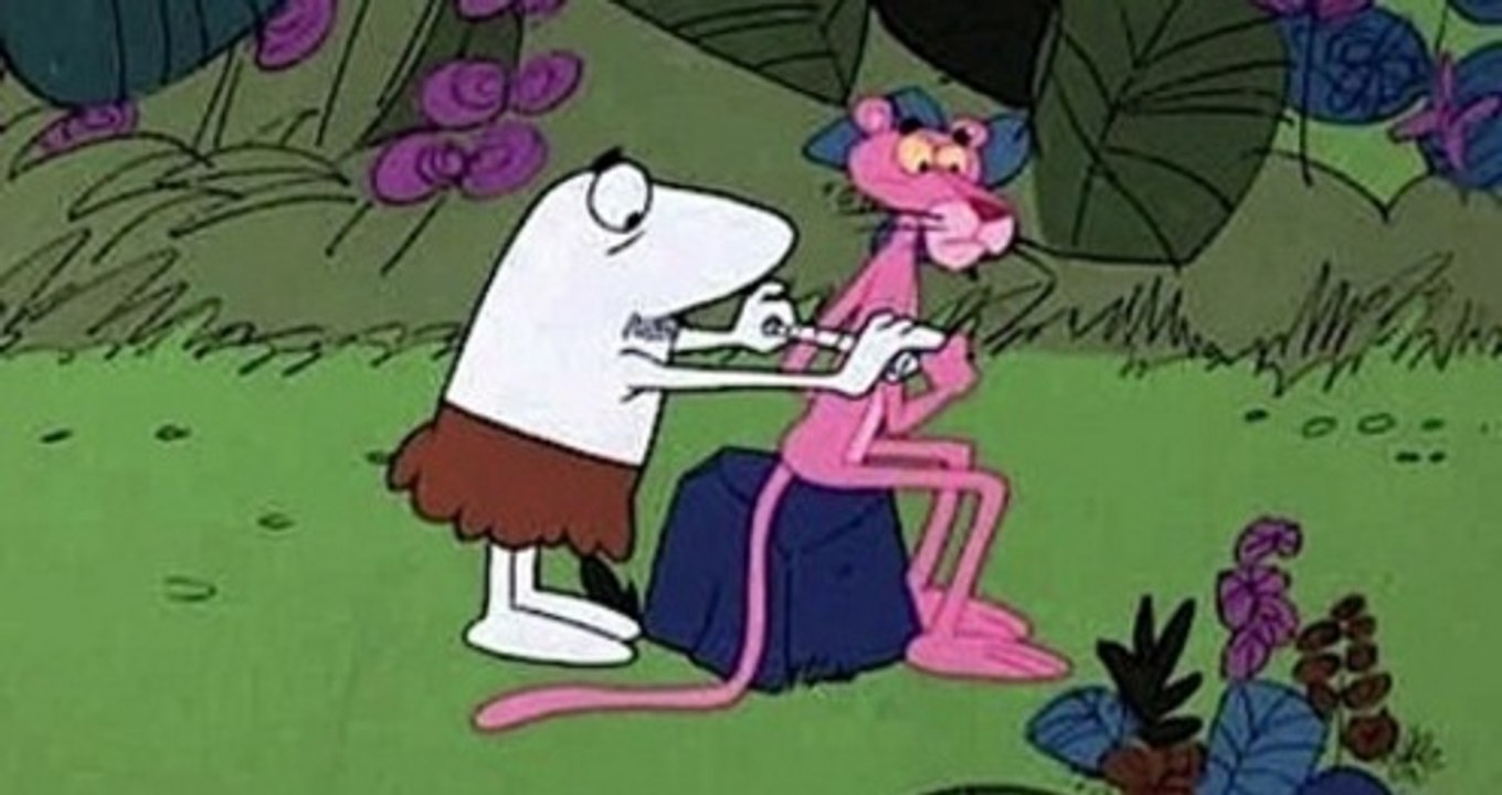 The Pink Panther in "It's Pink, But Is It Mink?"