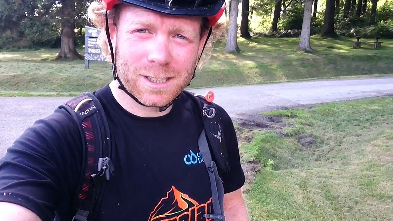 Marmalade MTB at Cwm Rhaeadr