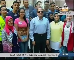 بالفيديو.. السيسى لـ"شباب المهندسين":"اعرفوا بلدنا بيتعمل فيها ايه..ومحدش يضحك علينا"