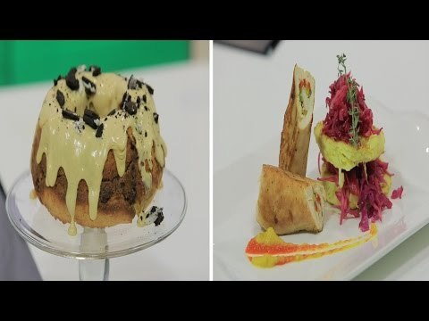 عمل كيكة بحشو البسكوت وزبدة الفول السوداني - سمك بصوص الكركدية | نص مشكل حلقة كاملة