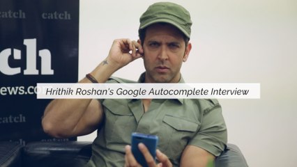 Hrithik Roshan answers the wackiest Google autocomplete questions
