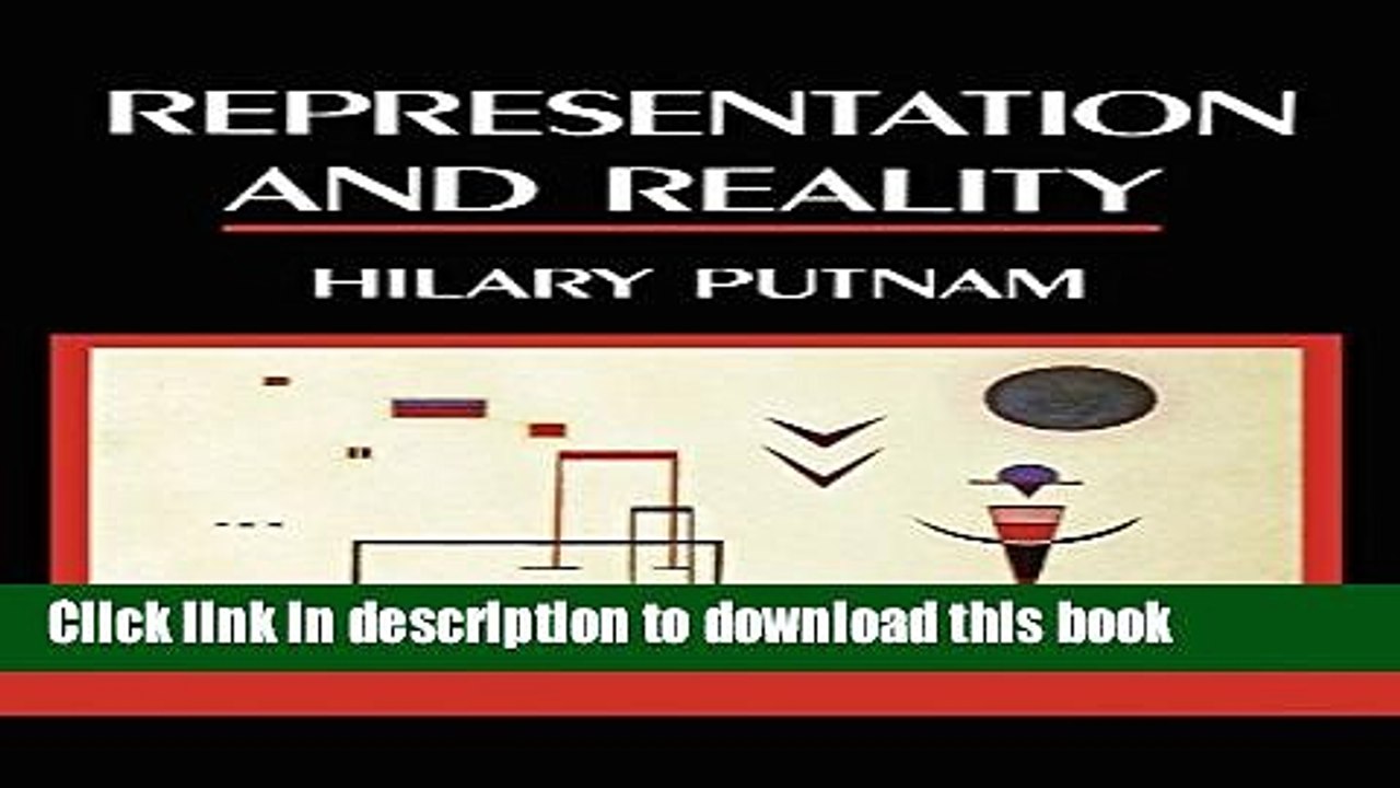 Ebook Representation and Reality Free Online