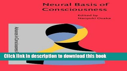 Books Neural Basis of Consciousness Free Online