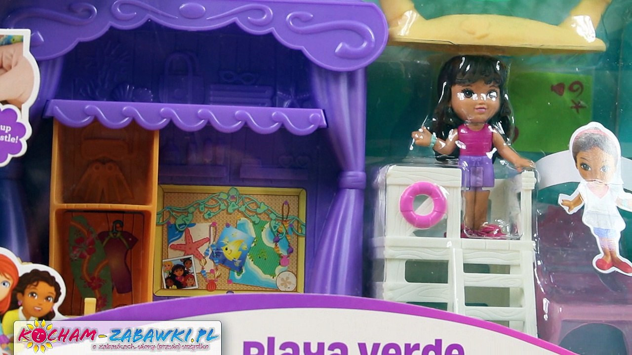 Fisher-Price - Dora i Przyjaciele - Mini Domek na Plaży - BHT13 BHT12 - Recenzja