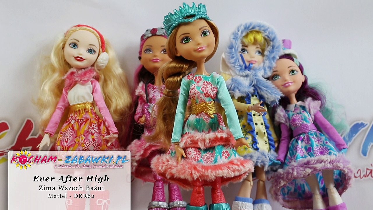 Zima Wszech Baśni - Ever After High  - Zestaw Lalek - DKR64 DPG88 - Recenzja