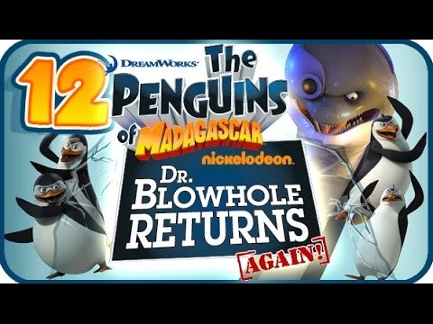 Penguins of Madagascar Dr Blowhole Returns Again Walkthrough Part 12 (PS3) 100% AWOL