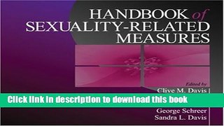 Ebook Handbook of Sexuality-Related Measures Full Online