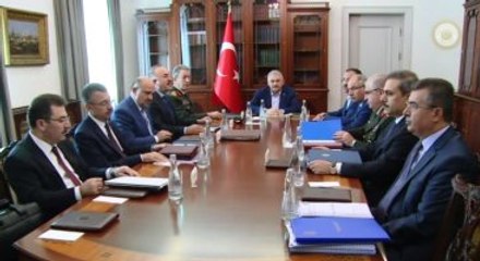 Başbakanlık'taki Güvenlik Toplantısı Sona Erdi