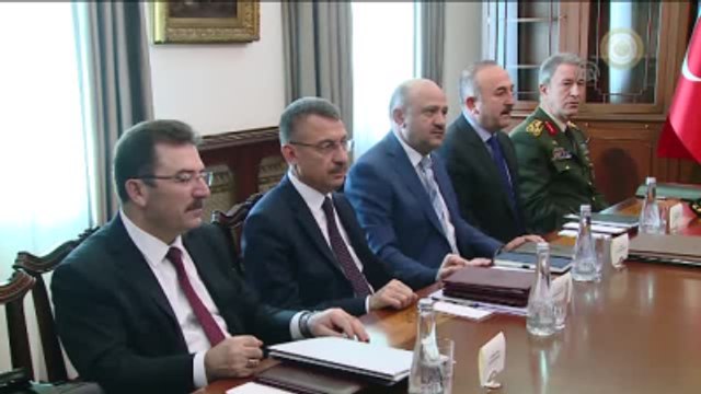 Yıldırım Başkanlığında Gerçekleştirilen Güvenlik Toplantısı Başladı