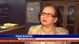 5-22-2012 Texas Secretary of State promotes early voting