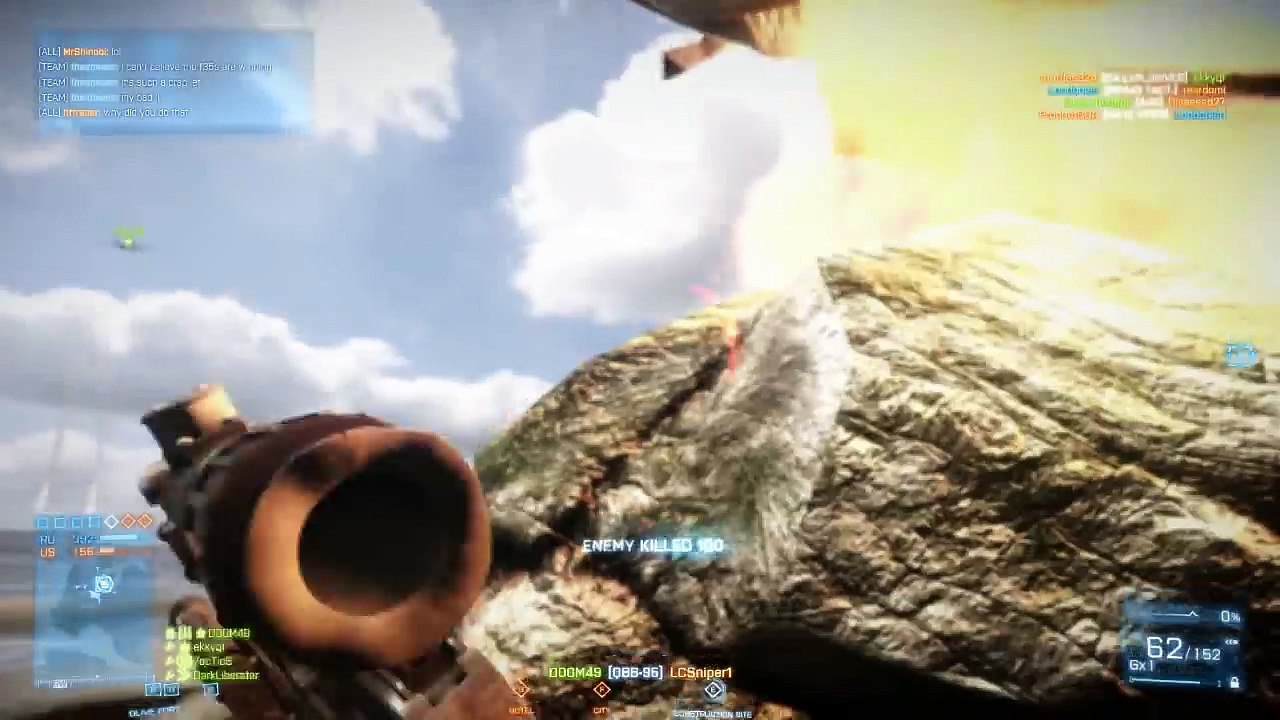 Battlefield 3 Kamikaze - BF3 Funny trolling