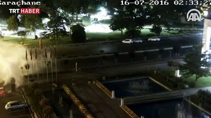 15 Temmuz gecesi Saraçhane'de vatandaşların darbecilere direnişi