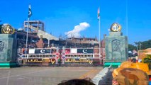 EXCLUSIVE  Pakistan map is seen on clouds across Wagha Border