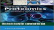 Books Introducing Proteomics: From Concepts to Sample Separation, Mass Spectrometry and Data