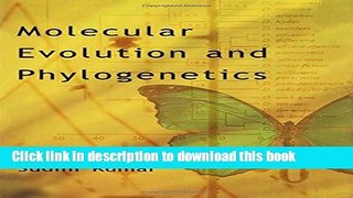 Books Molecular Evolution and Phylogenetics Full Online