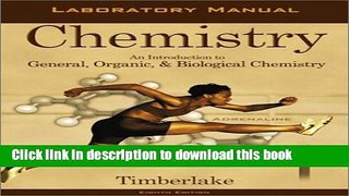 Books Laboratory Manual to Accompany Chemistry: An Introduction to General, Organic, and