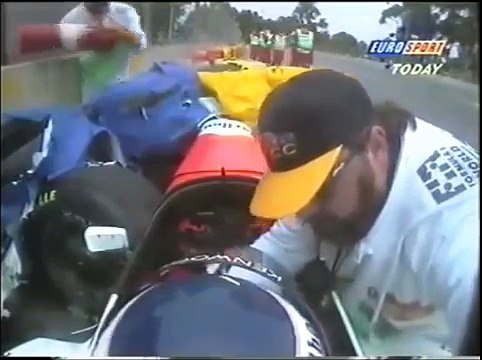 F1 Adelaide 1995 - Mika Häkkinen, l'incidente