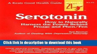 Ebook Serotonin Free Download