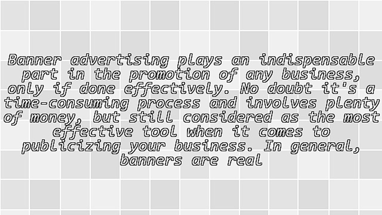 Banner Advertising - The Best Way to Promote Your Business
