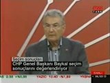 Deniz Baykal Seçimlerle Ilgili Açıklama Yapiyor