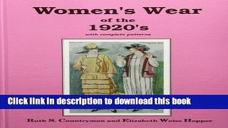 Ebook Women s Wear of the 1920 s: with complete patterns Full Online