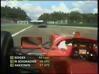 1997 Formula 1 German GP - Gerhard Berger, l'ultima vittoria