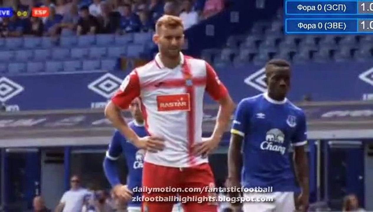 Leo Baptistao Goal HD - Everton 0-1 Espanyol 06.08.2016 HD
