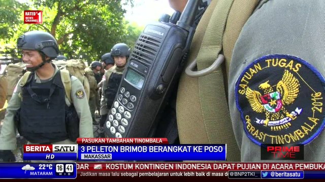 Polda Sulsel Kirim Tiga Peleton Brimob ke Poso