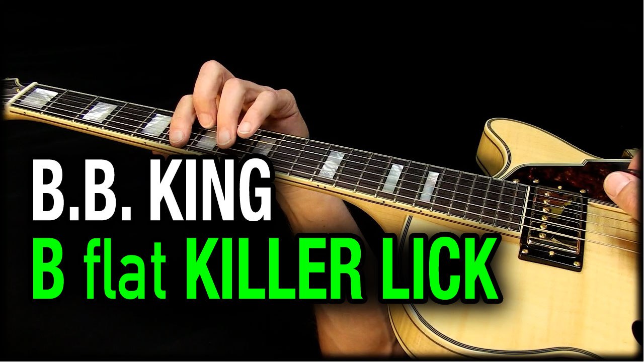 B.B. King B Flat Killer Lick