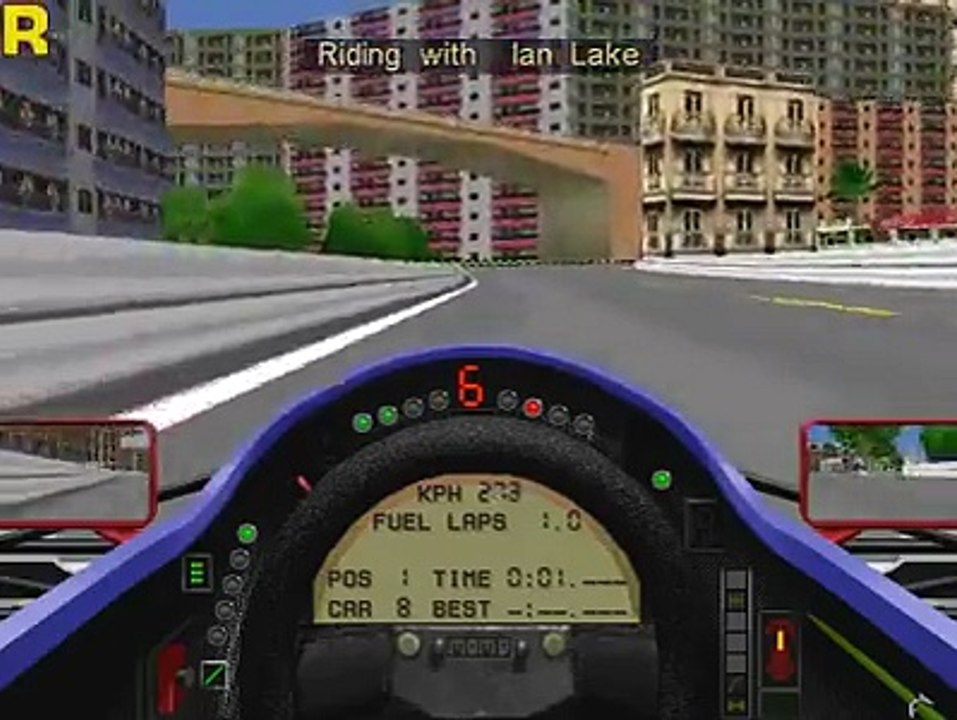 Microprose Grand Prix 2 - Un giro a Montecarlo