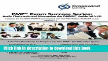 PDF  PMP Exam Success Series: MP3 Audio Flashcards and Discovering the PMBOK Guide  Free Books