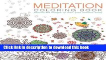 Ebook Meditation Coloring Book: Wonderful images to melt your worries away (Chartwell Coloring