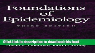 Ebook Foundations of Epidemiology Full Online