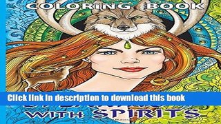 Books Speaking with spirits: Coloring Book for Adult Free Online