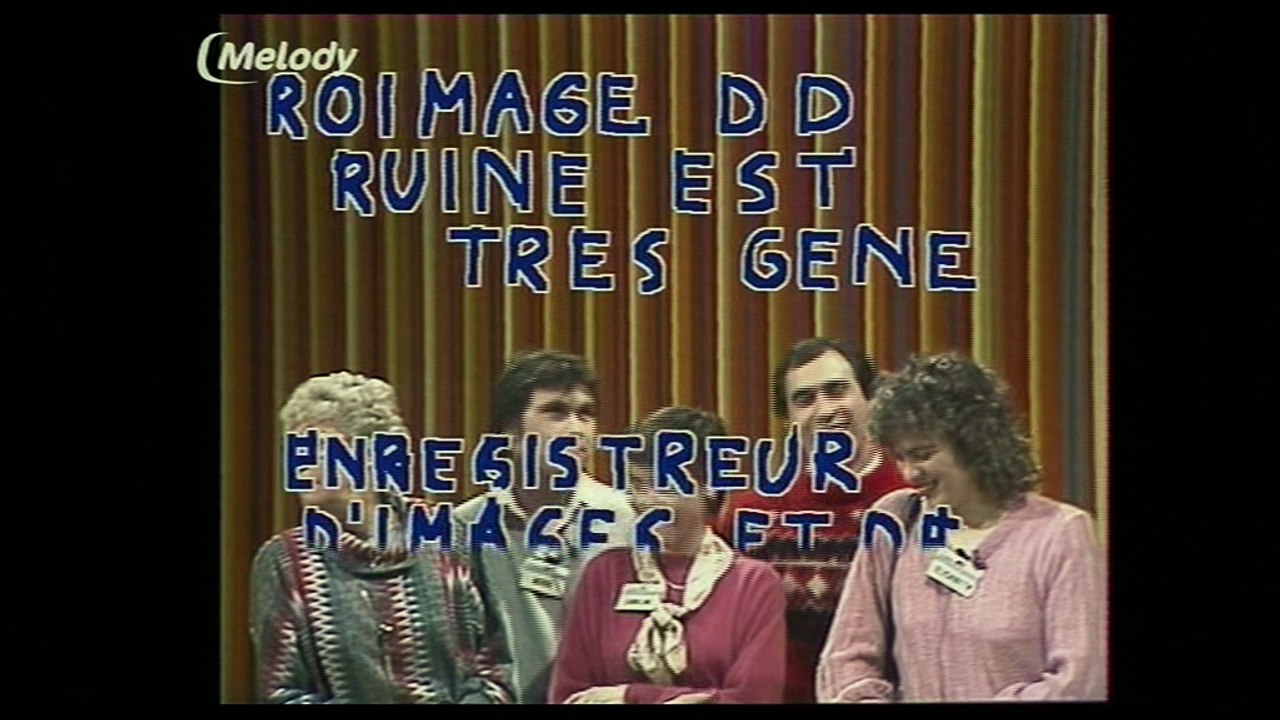 Micheline Dax dans L'académie des 9 (1984, 2 sur 3)