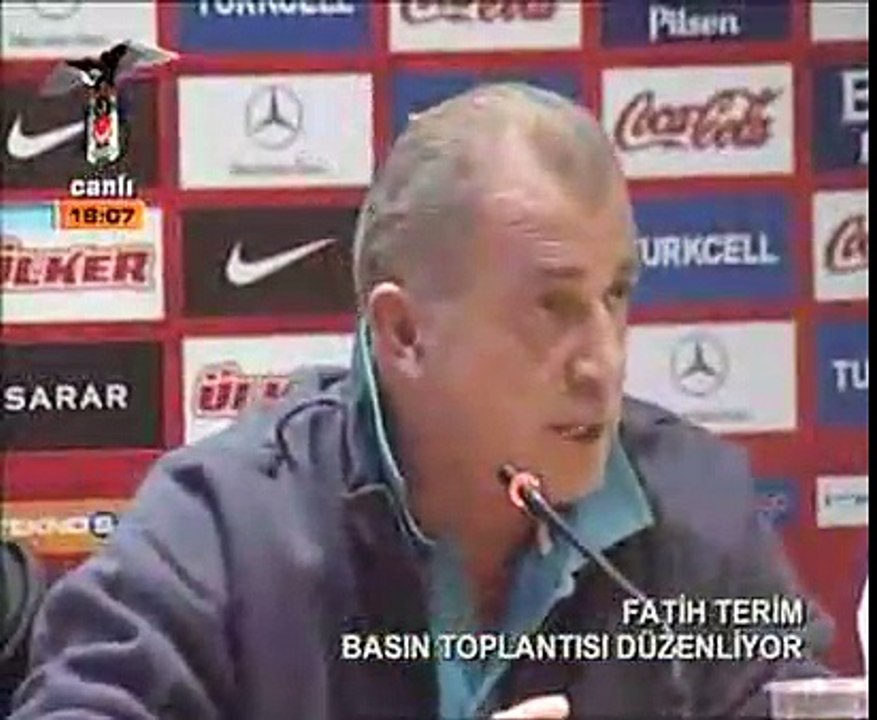 Fatih Terim ingilizce konuşuyor