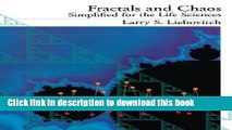 Ebook Fractals and Chaos Simplified for the Life Sciences Free Online