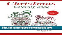 Ebook Christmas Coloring Book: A Holiday Coloring Book for Adults (Adult Coloring Books) (Volume