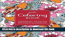 Books Posh Adult Coloring Book: Japanese Designs for Fun   Relaxation (Posh Coloring Books) Full