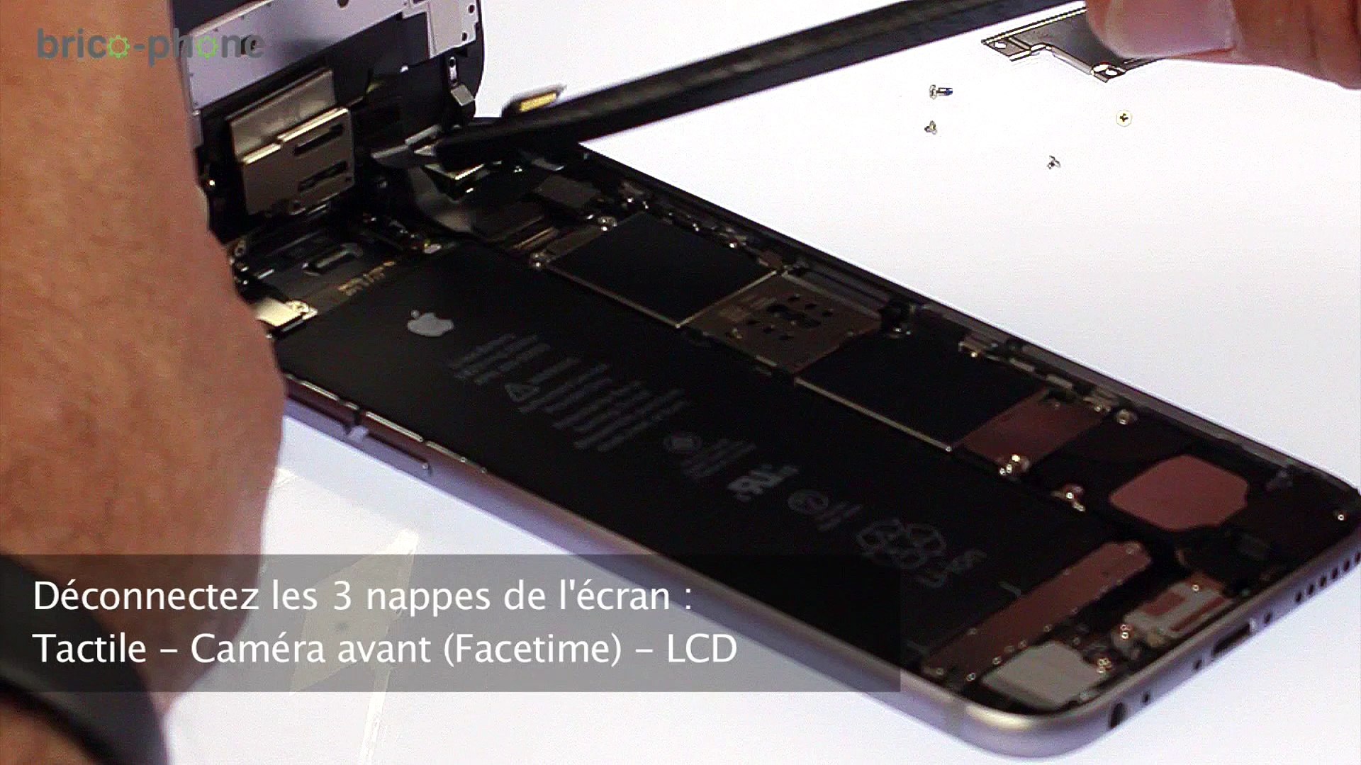 tuto remplacement coque arriere iphone 6