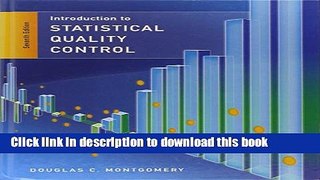 Books Statistical Quality Control Free Download
