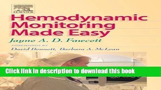 Ebook Hemodynamic Monitoring Made Easy Full Online