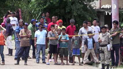 Fenômeno climático causa danos na Guatemala